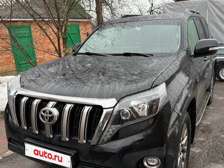 2017 Toyota Land Cruiser Prado 150 Series Рестайлинг 1, чёрный, 5500000 рублей, вид 1