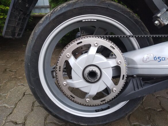 2000 BMW F 650 CS, серый, 295000 рублей - вид 9