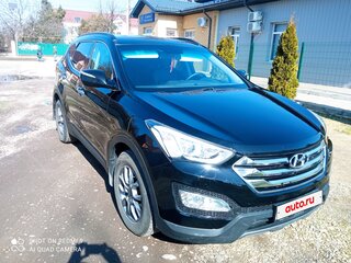 2012 Hyundai Santa Fe III, чёрный, 1600000 рублей, вид 2