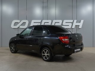2013 Lada (ВАЗ) Granta I, чёрный, 499000 рублей, вид 2