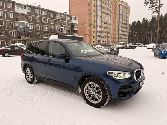 2019 BMW X3 25d xDrive III (G01), синий, 4060000 рублей - вид 1