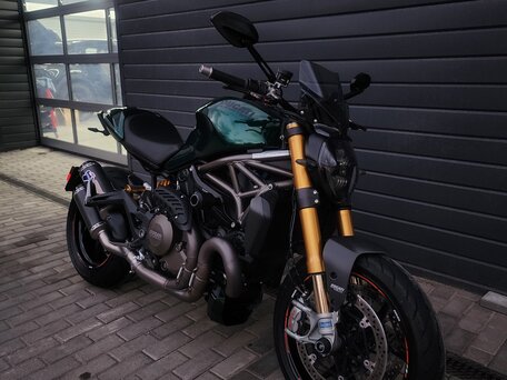 2014 Ducati Monster 1200, зелёный, 999000 рублей, вид 2