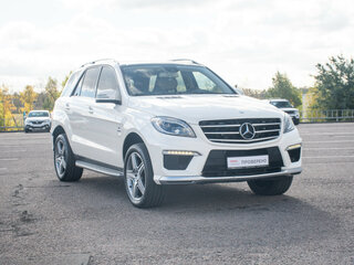 2012 Mercedes-Benz M-Класс AMG 63 AMG III (W166), белый, 3000000 рублей, вид 3