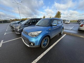 2017 Kia Soul II Рестайлинг, синий, 1200000 рублей, вид 2