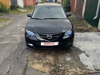 2008 Mazda 3 4-speed I (BK) Рестайлинг, чёрный, 700000 рублей, вид 1