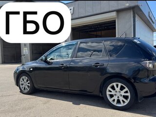 2008 Mazda 3 I (BK) Рестайлинг, чёрный, 460000 рублей, вид 1
