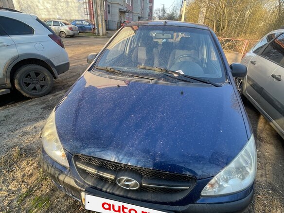 2010 Hyundai Getz I Рестайлинг, синий, 380000 рублей - вид 5