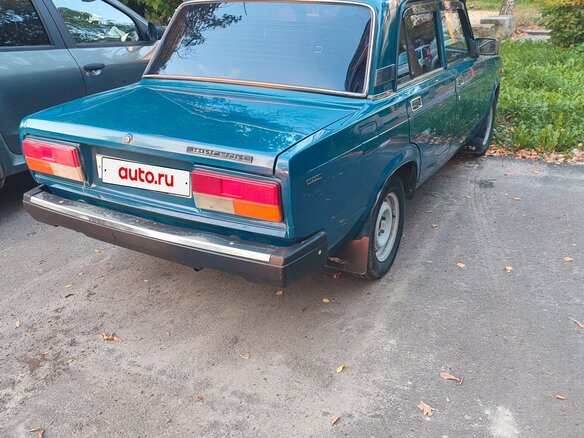 2004 Lada (ВАЗ) 2107, синий, 220000 рублей - вид 3