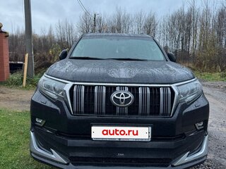 2020 Toyota Land Cruiser Prado 150 Series Рестайлинг 2, чёрный, 6500000 рублей, вид 1