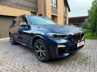 2020 BMW X5 M50d IV (G05/G18), синий, 6550000 рублей, вид 2
