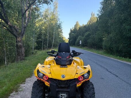 2012 BRP Can-Am Outlander MAX 500, жёлтый, 790000 рублей, вид 2
