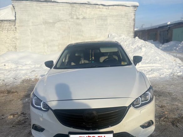 2014 Mazda 6 III (GJ), белый, 1150000 рублей