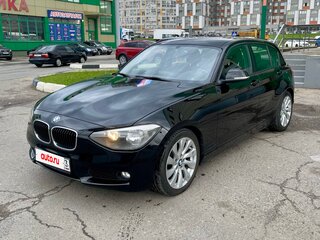 2013 BMW 1 серии 116i II (F20/F21), чёрный, 1200000 рублей, вид 4
