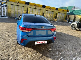 2017 Kia Rio IV, синий, 1100000 рублей, вид 2