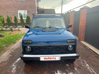 2015 Lada (ВАЗ) 2121 (4x4) I Рестайлинг, синий, 590000 рублей, вид 3