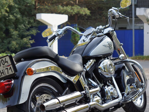 2012 Harley-Davidson Fat Boy, чёрный - вид 20