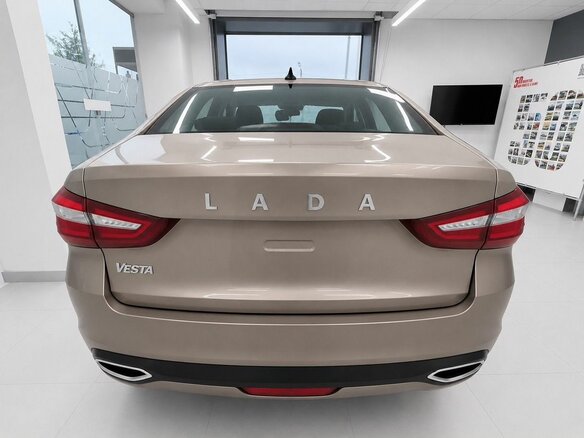 2026 Lada (ВАЗ) Vesta I Рестайлинг (NG), коричневый, 1705000 рублей - вид 6