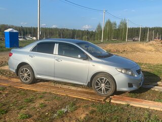 2008 Toyota Corolla X (E140, E150), голубой, 700000 рублей, вид 4
