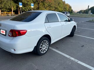 2008 Toyota Corolla AMT X (E140, E150), белый, 650000 рублей, вид 4