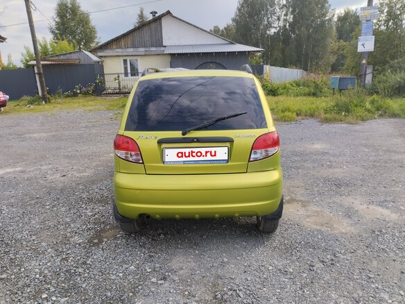 2012 Daewoo Matiz I Рестайлинг, зелёный, 177000 рублей - вид 7