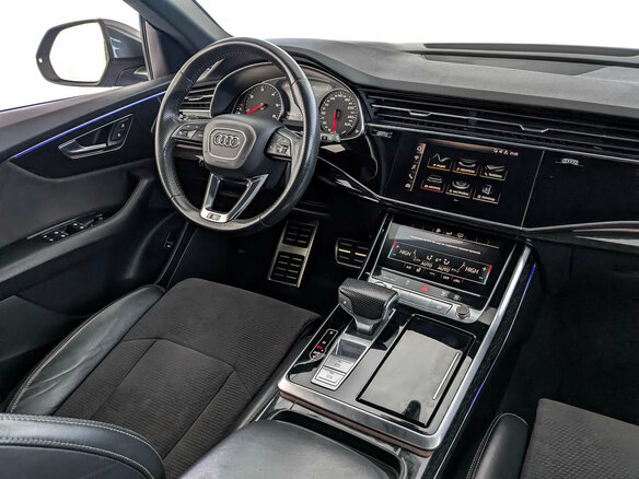 2019 Audi Q8 45 TDI I (4M), серый - вид 28