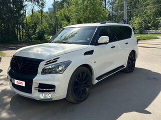 2014 Infiniti QX80 I Рестайлинг, белый, 2350000 рублей, вид 1