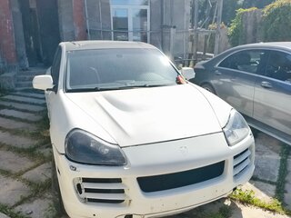 2007 Porsche Cayenne Turbo I Рестайлинг (957), чёрный, 800000 рублей, вид 3