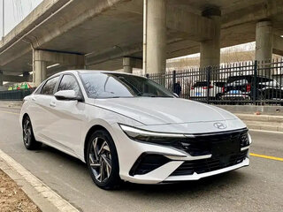 2022 Hyundai Elantra VII (CN7), белый, 1400000 рублей, вид 2