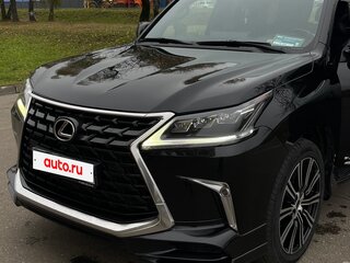 2016 Lexus LX 570 III Рестайлинг 2, чёрный, 6590000 рублей, вид 4