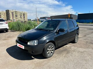 2011 Lada (ВАЗ) Kalina I, чёрный, 160000 рублей, вид 1