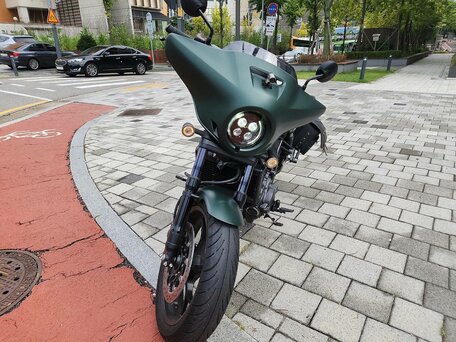 2024 Honda CMX 1100 Rebel, зелёный, 1300000 рублей, вид 2