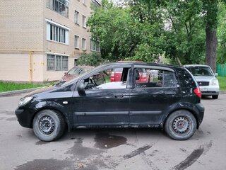 2007 Hyundai Getz I Рестайлинг, чёрный, 190000 рублей, вид 2