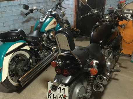 1991 Harley-Davidson Heritage Classic, зелёный, 1100000 рублей, вид 5