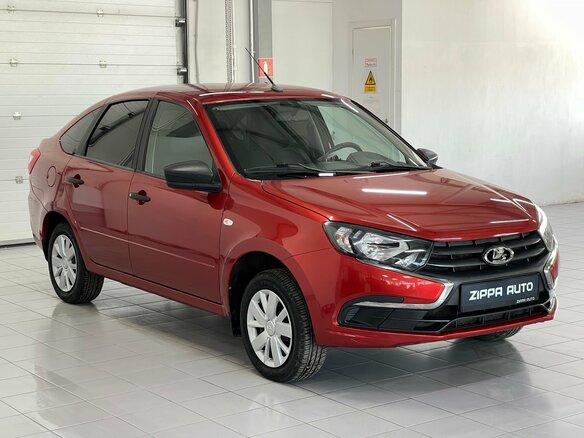 2021 Lada (ВАЗ) Granta I Рестайлинг, красный, 599000 рублей