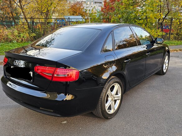 2015 Audi A4 IV (B8) Рестайлинг, чёрный - вид 6