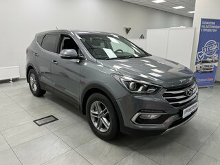 2016 Hyundai Santa Fe III Рестайлинг, серый, 1530000 рублей, вид 3
