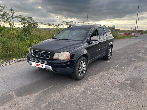 2008 Volvo XC90 I Рестайлинг, чёрный, 999000 рублей