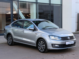 2019 Volkswagen Polo V Рестайлинг, серебристый, 1149000 рублей, вид 3