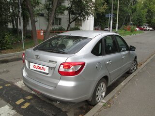 2015 Lada (ВАЗ) Granta I, серебристый, 410000 рублей, вид 3