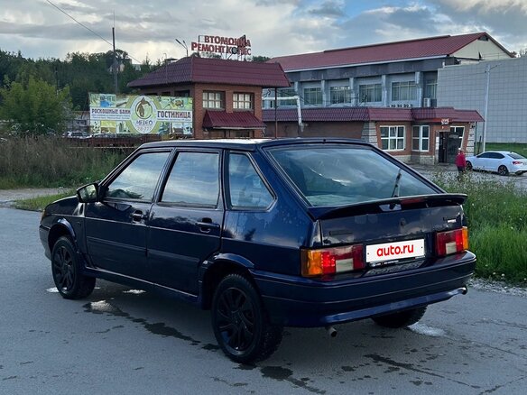 2013 Lada (ВАЗ) 2114, синий, 180000 рублей - вид 5