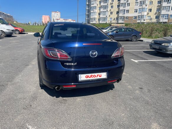 2008 Mazda 6 II (GH), синий, 1100000 рублей - вид 2