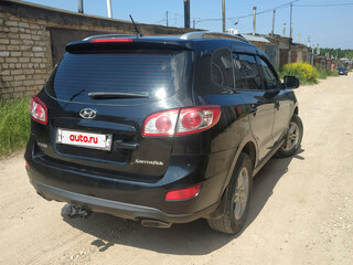 2010 Hyundai Santa Fe II, чёрный, 1100000 рублей, вид 3
