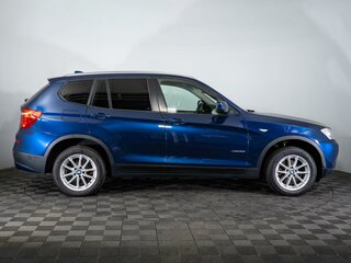 2013 BMW X3 20i xDrive II (F25), синий, 1650000 рублей, вид 5