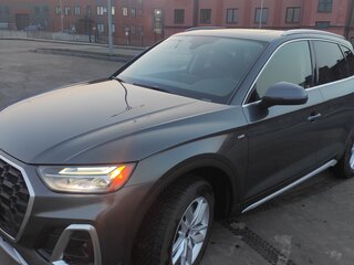 2024 Audi Q5 45 TFSI II (FY) Рестайлинг, серый, 3550000 рублей, вид 1