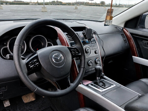 2008 Mazda CX-9 I, чёрный, 1100000 рублей - вид 7