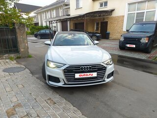 2019 Audi A6 40 TDI V (C8), белый, 4100000 рублей, вид 2
