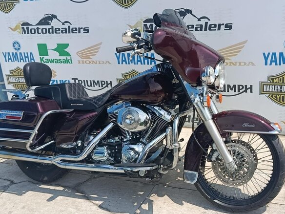 2005 Harley-Davidson Electra Glide, пурпурный, 585000 рублей - вид 7