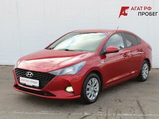 2020 Hyundai Solaris II Рестайлинг, красный, 1695000 рублей, вид 1