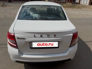2019 Lada (ВАЗ) Granta I Рестайлинг, белый, 460000 рублей, вид 3