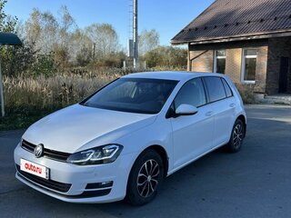 2013 Volkswagen Golf VII, белый, 1330000 рублей, вид 1